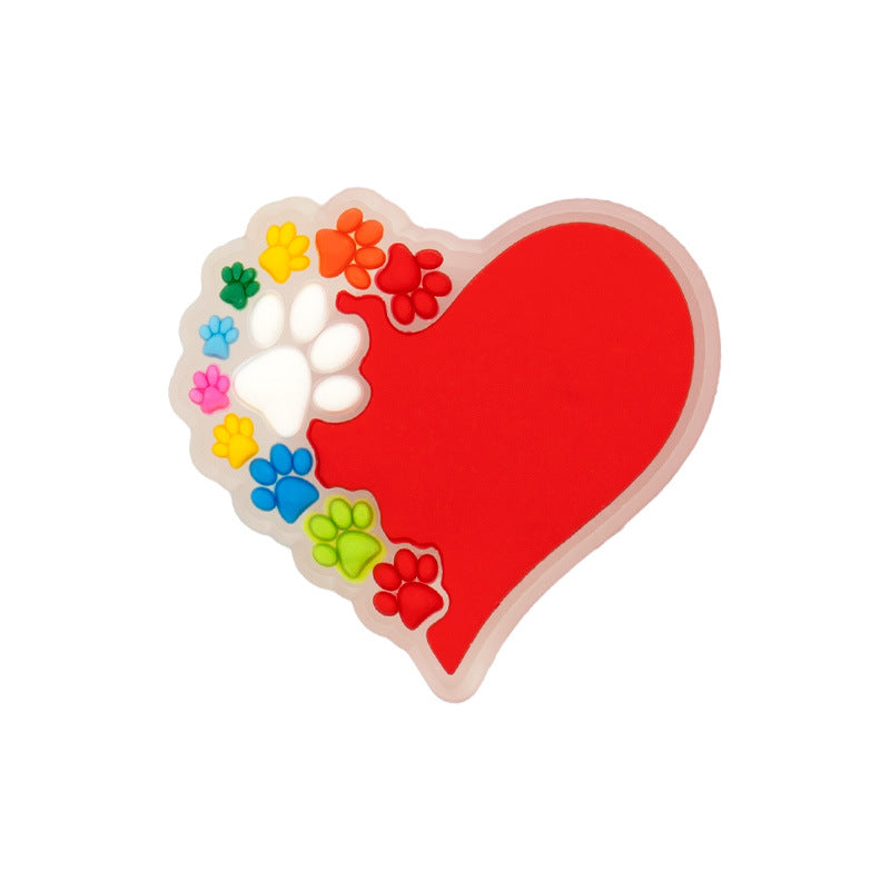 Wholesale 10pcs PVC Waterproof Cartoon LED Flashing Light Shoe Charms ACC-SC-YiBang008