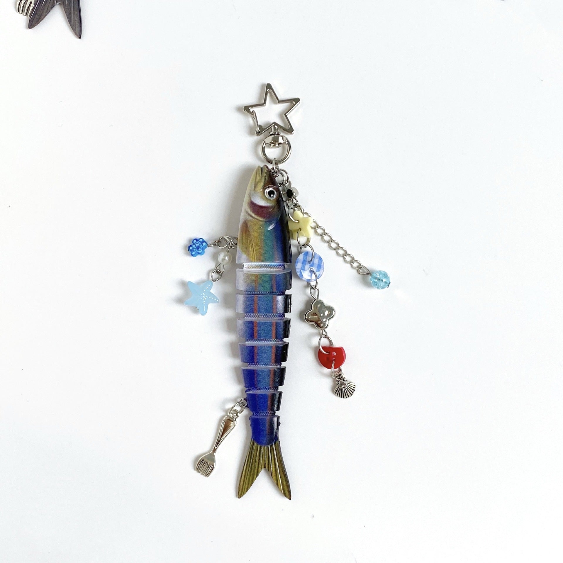 Wholesale marine small fish keychains