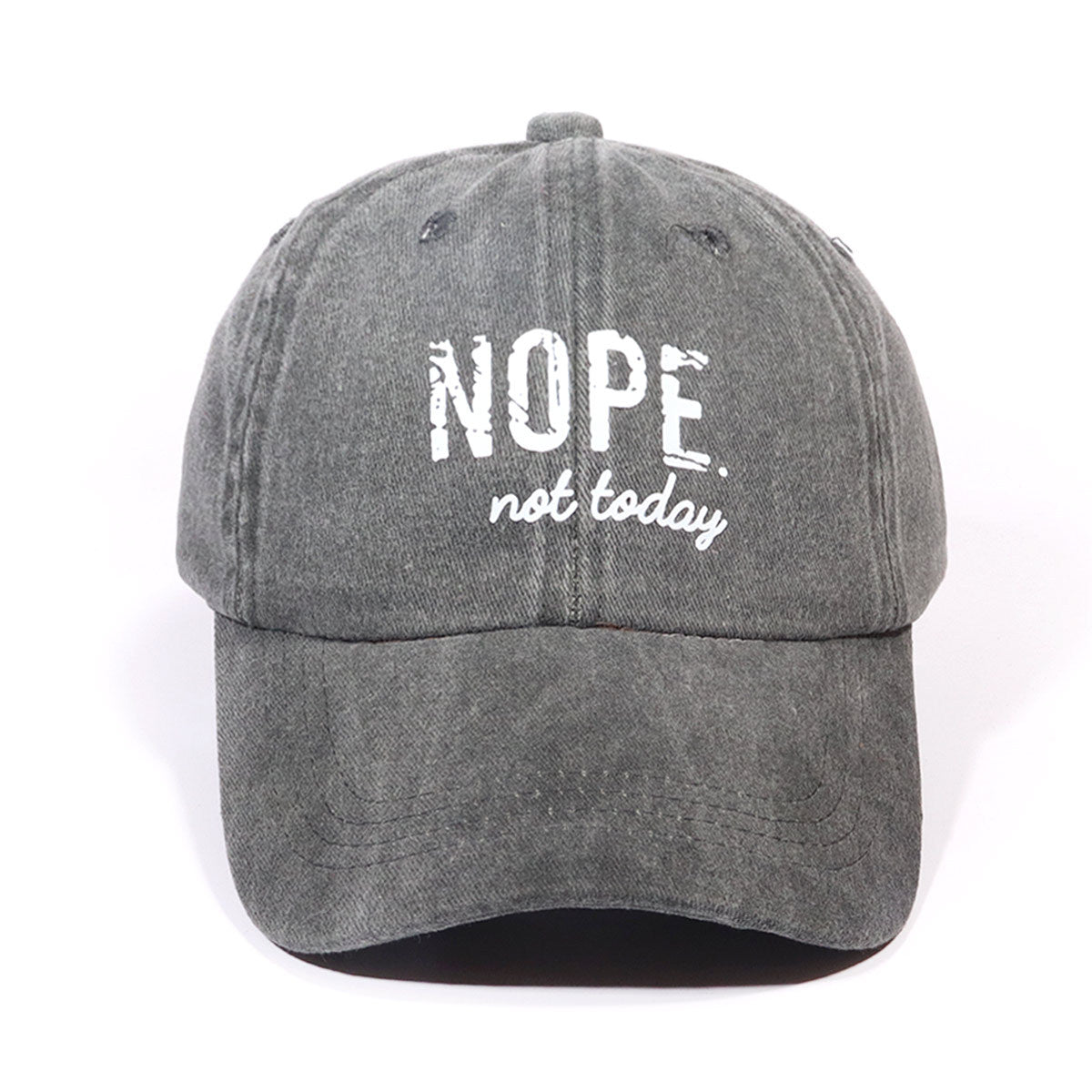 Wholesale Washed Baseball Cap Letter Print Retro Cap