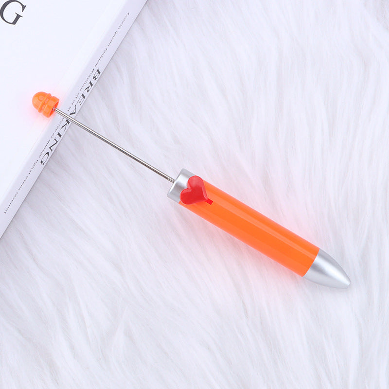 Wholesale 10pcs Beadable Pens Can Store Refills and Change Refills At Will DIY Beaded Pens ACC-PN-JinBN021