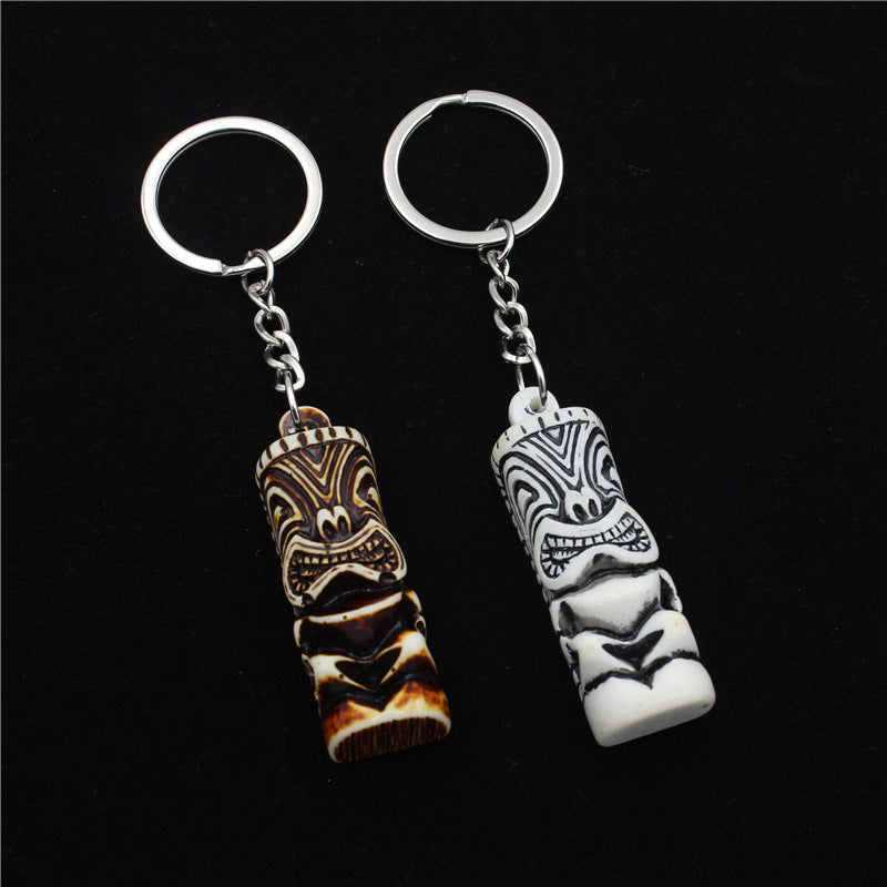 Wholesale Resin Based Statue Keychains ACC-KC-ShuangDe001