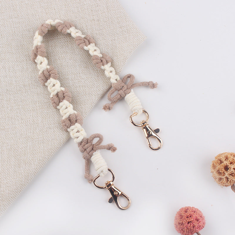 Wholesale  Creative Hand-woven Bow Pattern Water Cup Cup Set Cup Rope