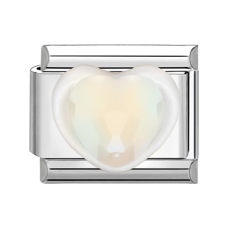 Wholesale  Italian Charm Bracelet 9mm DIY Colorful Personalized Creative Stainless Steel Composable Bracelet