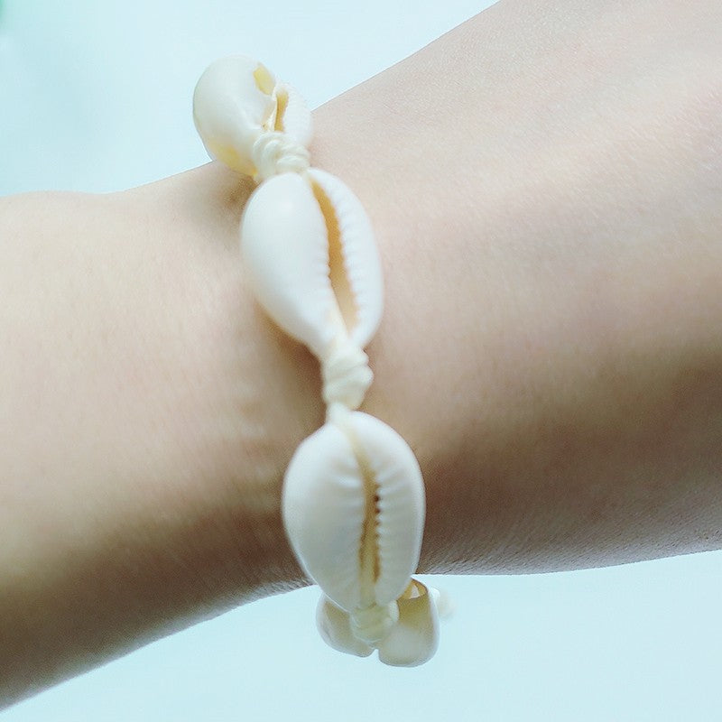 Wholesale Bohemian Natural Shell Braided Bracelets ACC-BT-Yinhai001