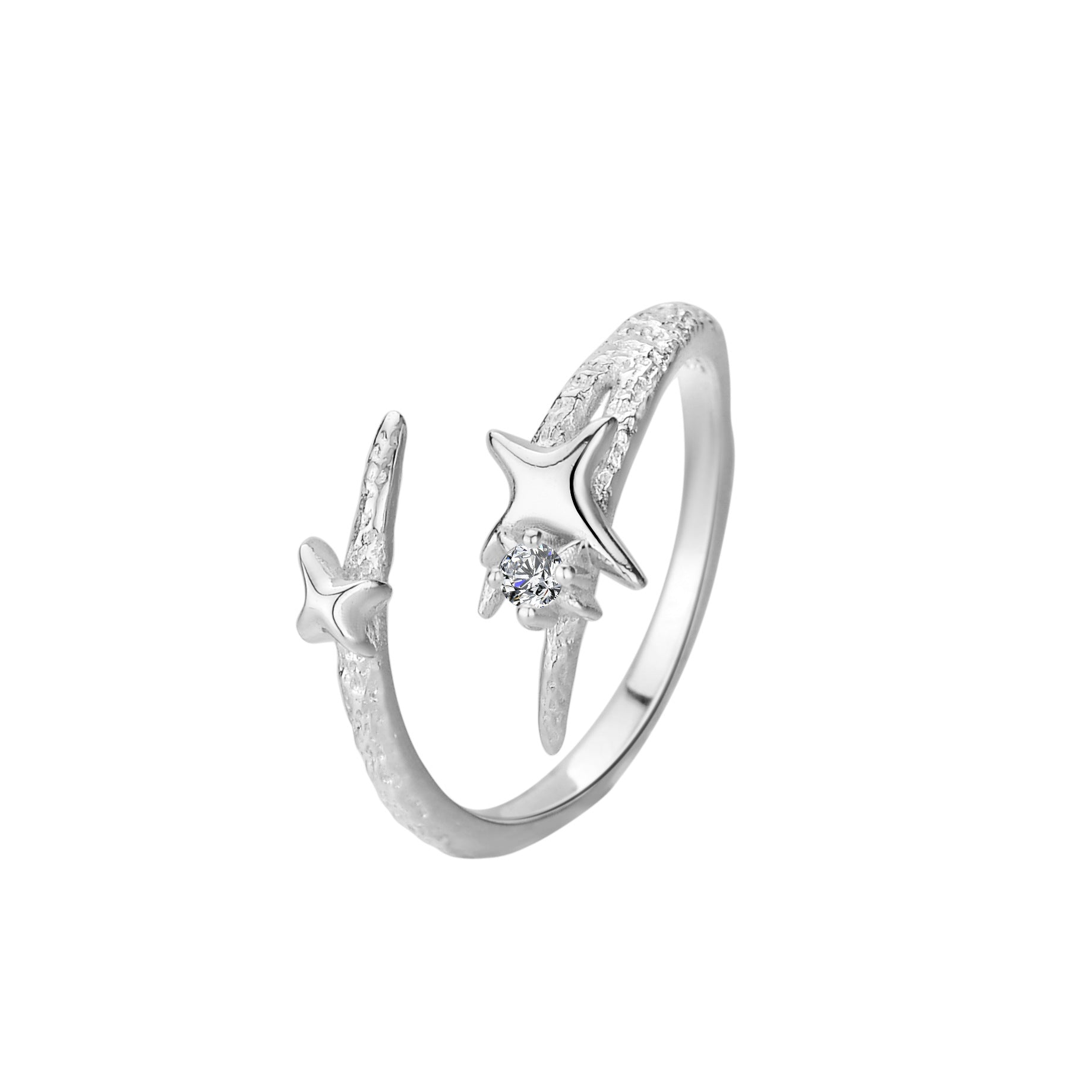 Wholesale  S925 Sterling Silver Star Ring