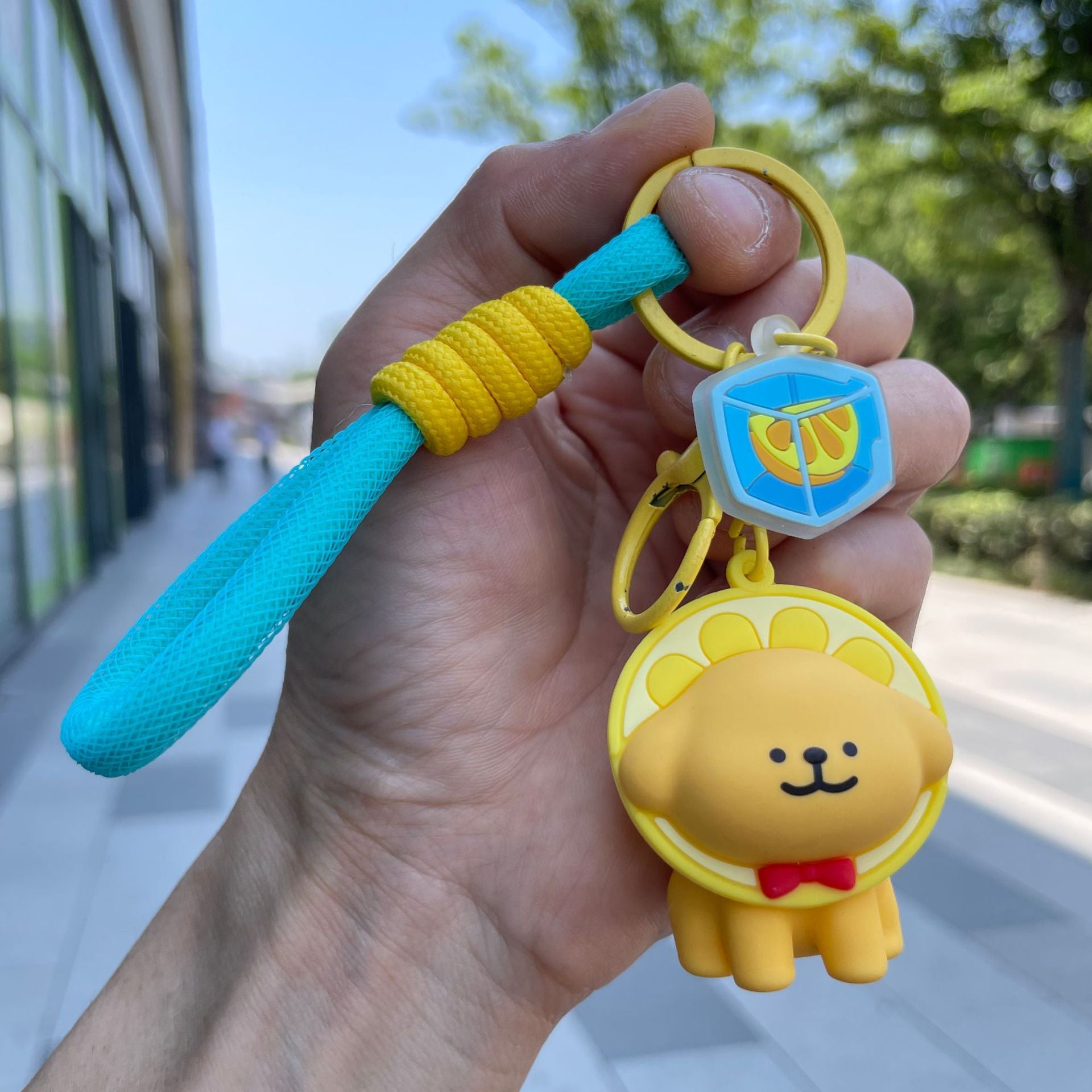 Wholesale Cartoon Cute Puppy Silicone Keychains ACC-KC-Yaop001