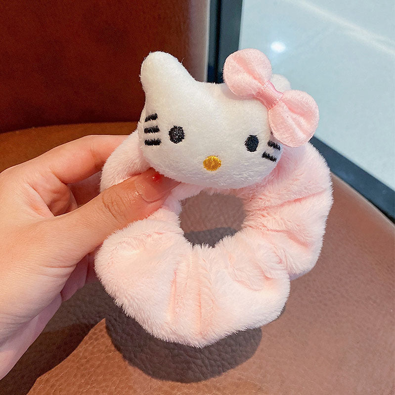 Wholesale Cartoon Cute Plush Hair Band Kids Hair Scrunchies ACC-HS-Hanl001