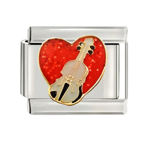 Wholesale italian Charm Starter Bracelets DIY square Single Section Creative Stainless Steel Composable Bracelet