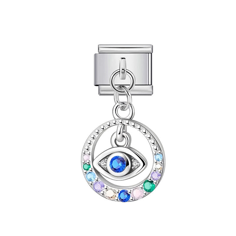Wholesale Cartoon Mechanical Module Pendant - Stainless Steel DIY Fashion Accessory for Gift or Boutique Resale