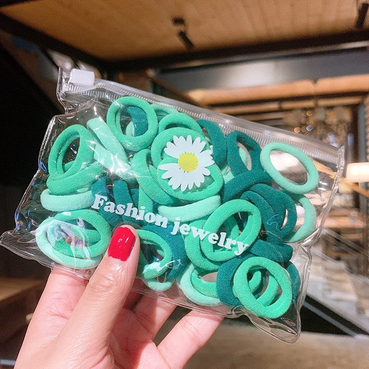 Wholesale 50pcs Children's Spandex Hair Scrunchies ACC-HS-Mengz001