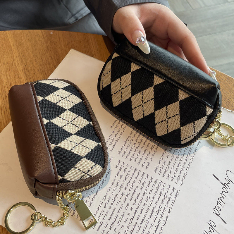 Wholesale Diamond Multi-Function Zipper Wallet ACC-WT-Muqu002