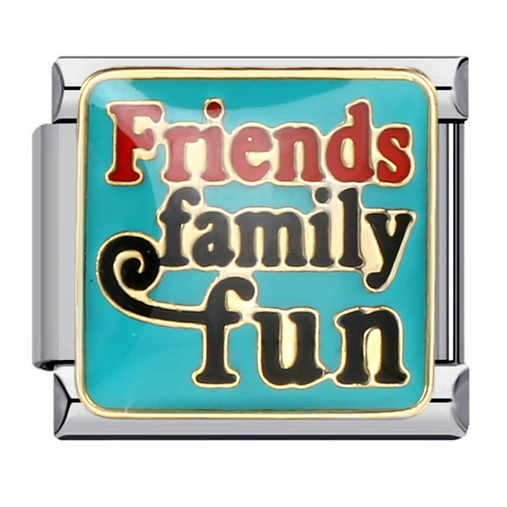 Wholesale  Italian Charm Bracelet 9mm DIY Splicing Friendship Series  Stainless Steel Composable Bracelet