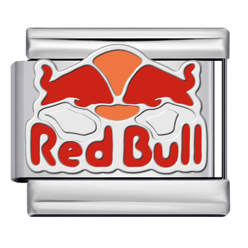 Wholesale  Italian Charm Bracelet 9mm DIY cartoon cute Creative Stainless Steel Composable Bracelet