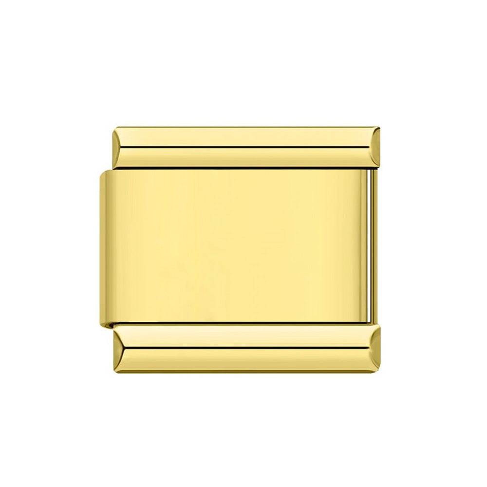 Wholesale  5PCS Italian Charm Bracelet 9mm DIY color light chain series  Creative Stainless Steel Composable Bracelet