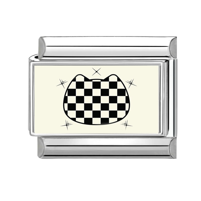 Wholesale 9mm Italian Charm Starter Bracelets DIY Heart Evil Eye Series Stainless Steel Composable Bracelet