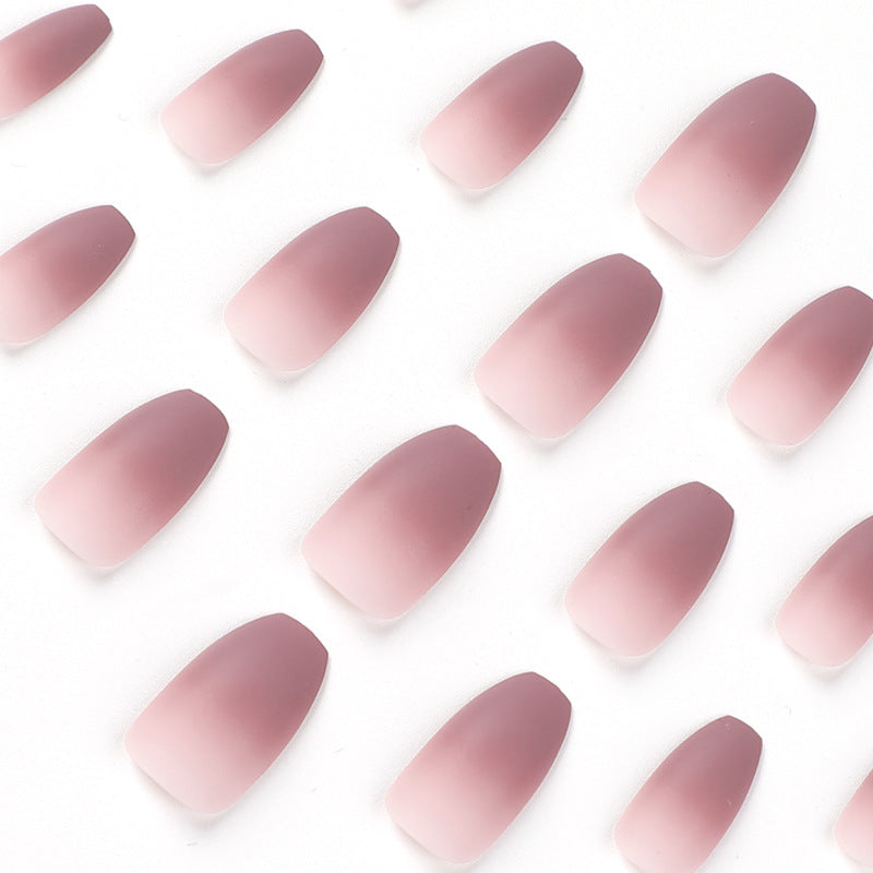 Wholesale 24 Pieces/box Gradient Purple Nails Kits Nail Stickers ACC-NS-LeFan227