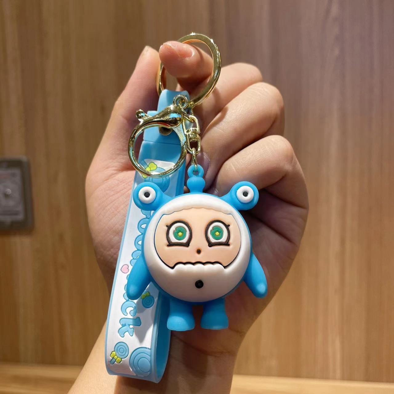 Wholesale Cartoon Cute Silicone Keychains ACC-KC-Qichu006