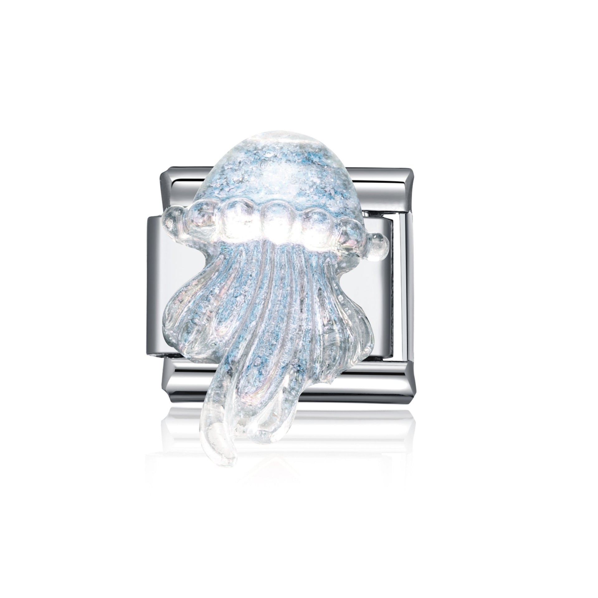 Wholesale Italian Charm Bracelet 9mm DIY Splicing Cute Cartoon Stainless Steel Composable Bracelet