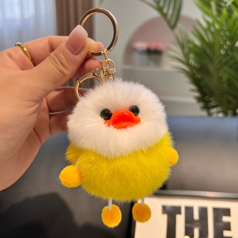 Wholesale Cartoon Little Duck Keychain  Cute Keychain