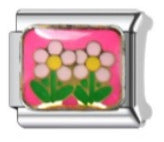 Wholesale 18pcs/pack 9mm Italian Charm Starter Bracelets DIY square Single Section Creative Stainless Steel Composable Bracelet