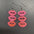 Wholesale  Valentine's Day acrylic lips flame red lip eardrops mouth earrings