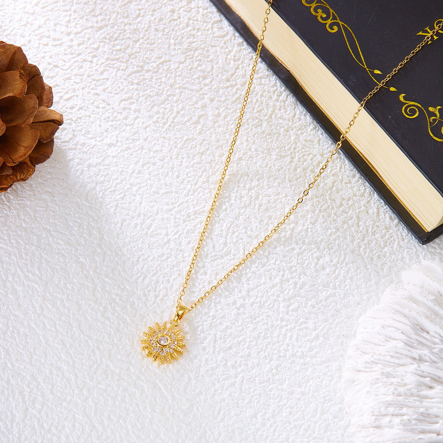 Wholesale Stainless Steel Bow Love Necklace