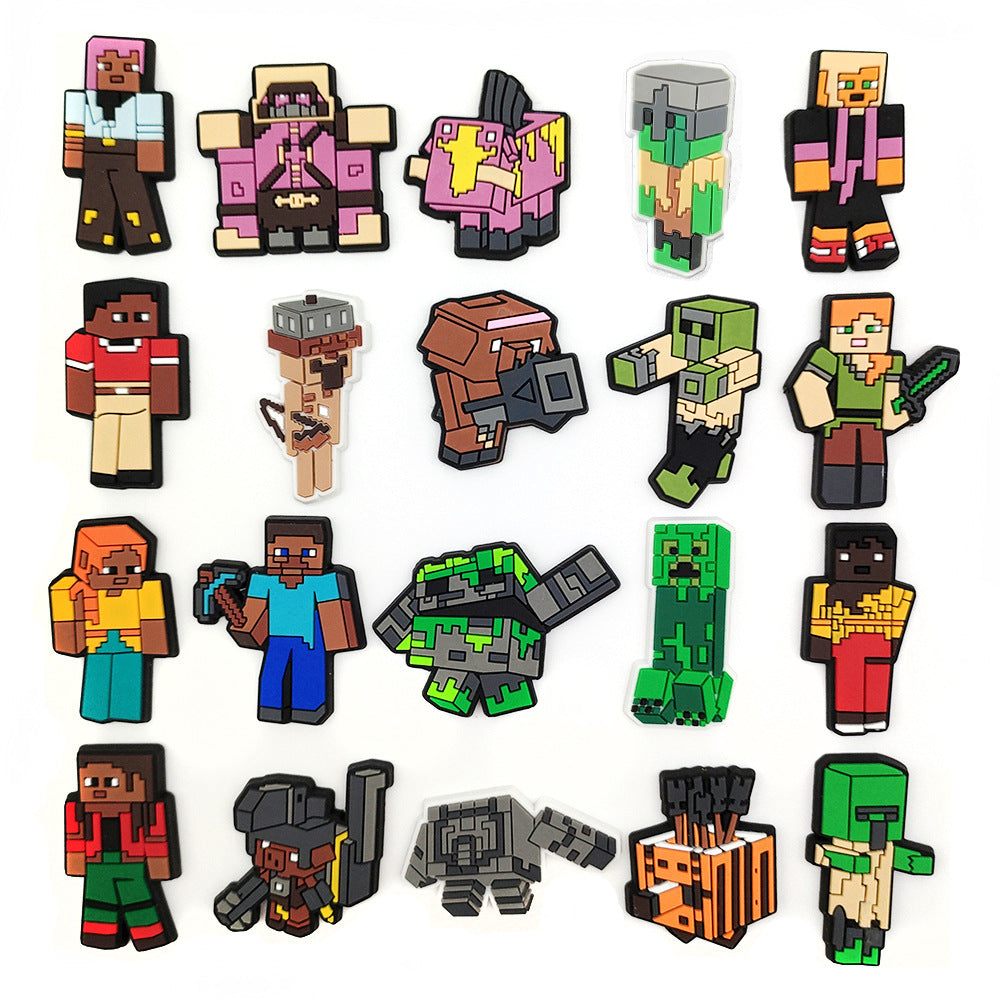 Wholesale 20pcs PVC Cave Shoes Accessories  ACCVIP