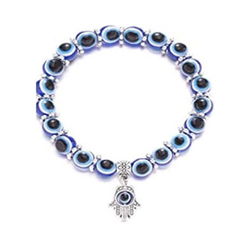 Wholesale Resin Ball Devil's Eye Bead Bracelet ACC-BT-Yunh002