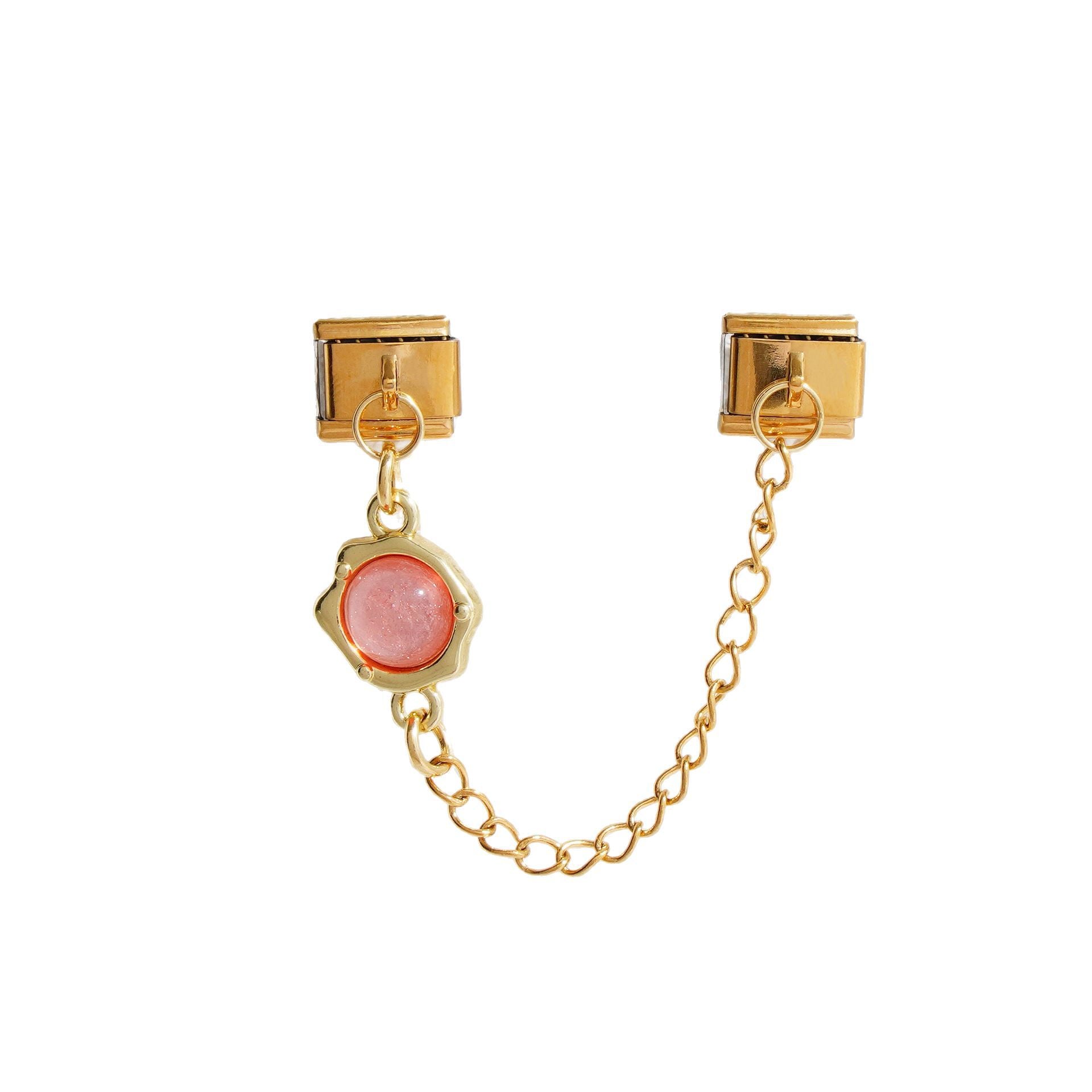 Wholesale 5pcs Italian Charm Bracelet 9mm DIY Splicing Evil Eye Pendant Stainless Steel Composable Bracelet