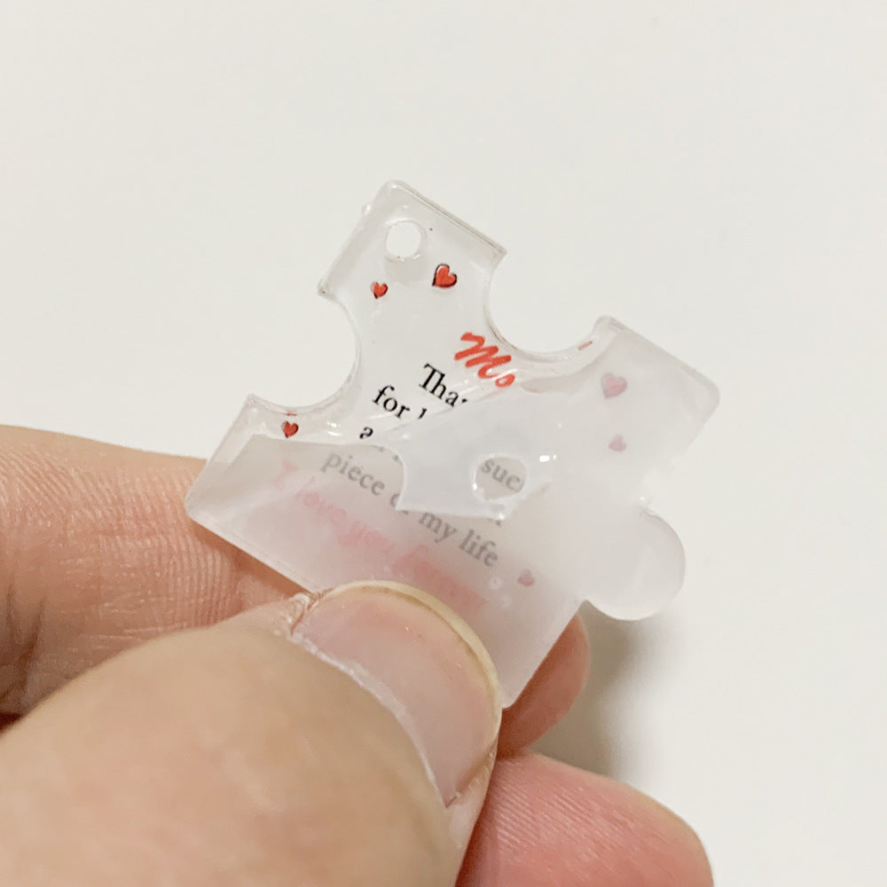 Wholesale Mother's Day Earrings Transparent Acrylic Earrings ACC-ES-YuChan001