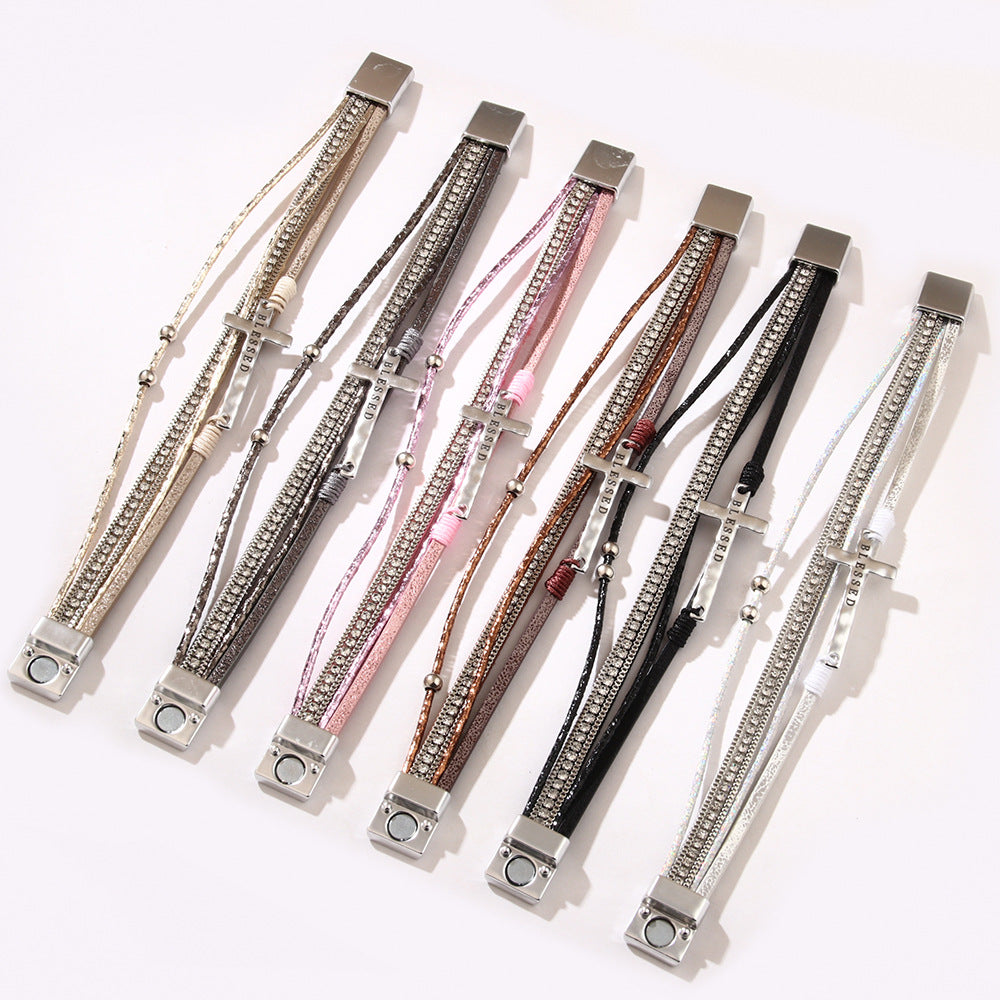 Wholesale Bohemian Cross Bracelet