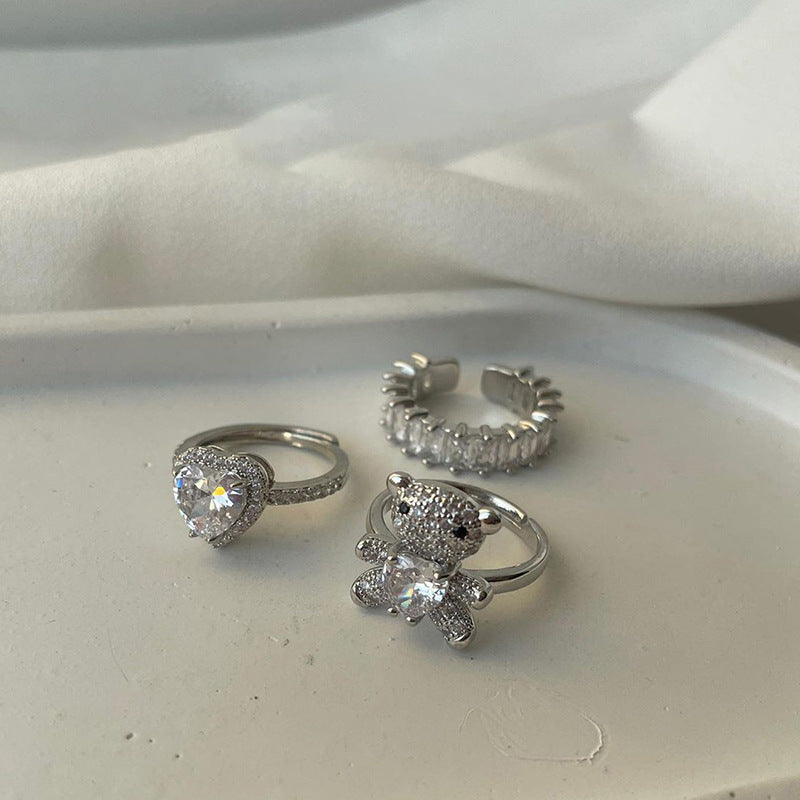 Wholesale Alloy Diamond Stacked Wear Ring