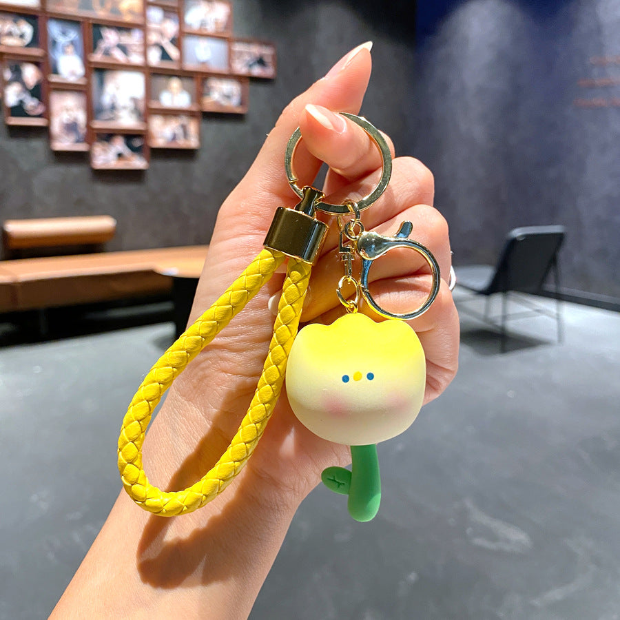 Wholesale Resin Tulip Cute Keychains ACC-KC-GongZ028