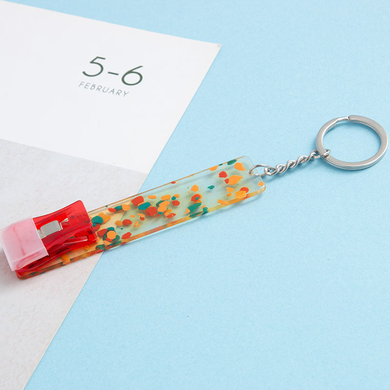 Wholesale ATM Contactless Card Reader Long Nail Card Reader Fur Ball Keychain ACC-KC-JinHao002