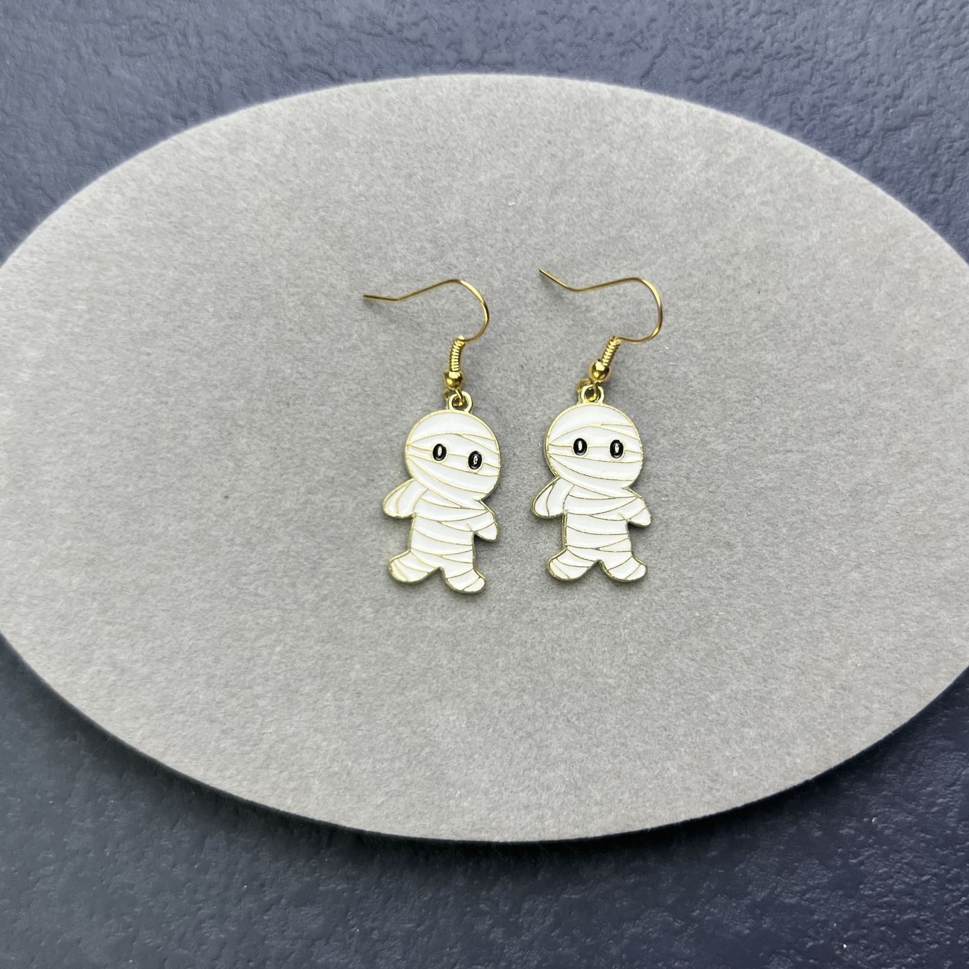 Wholesale Halloween Ghost Pumpkin Spider Witch Spoof Earrings ACC-ES-Nanh001