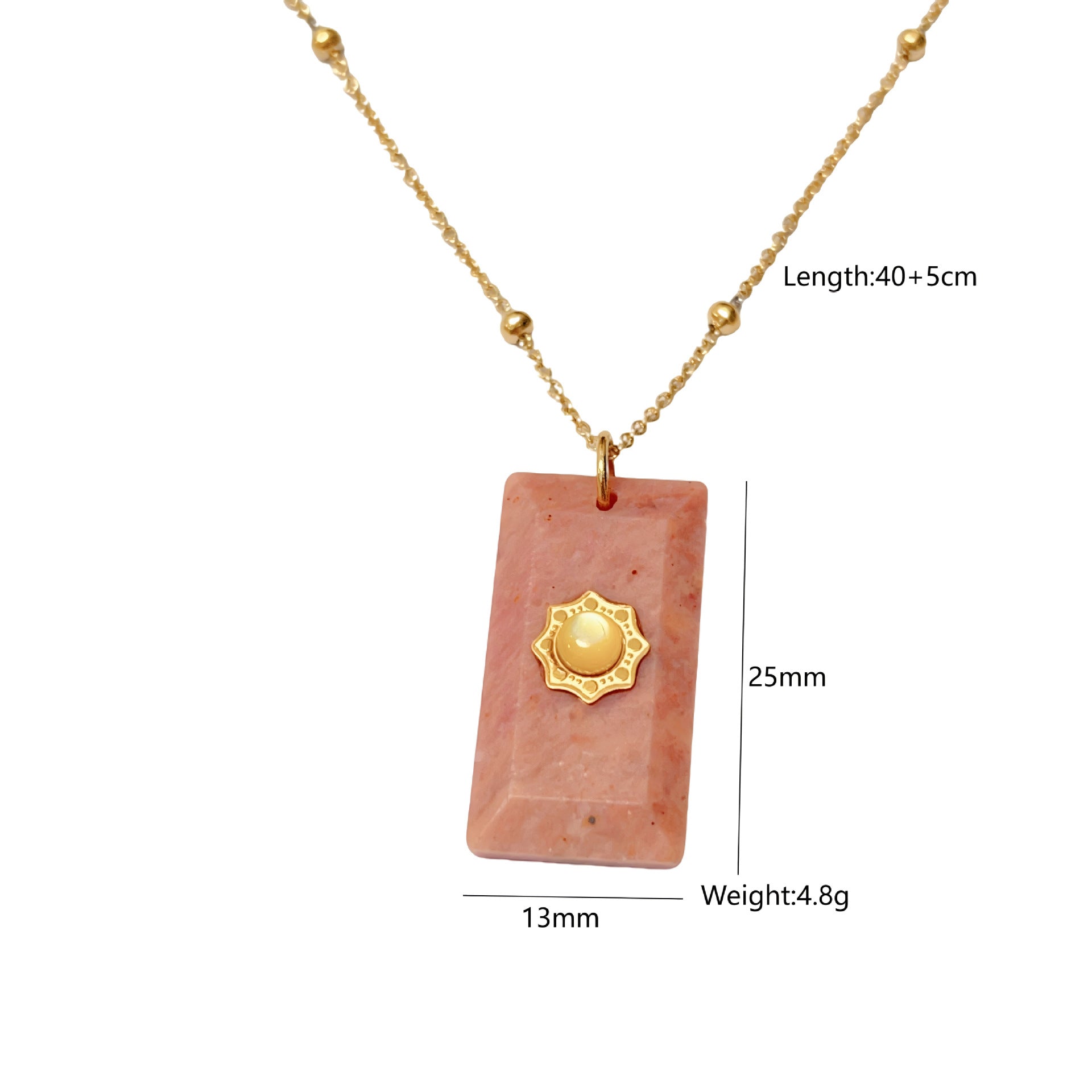 Wholesale  Handmade Bag Stainless Steel Necklace