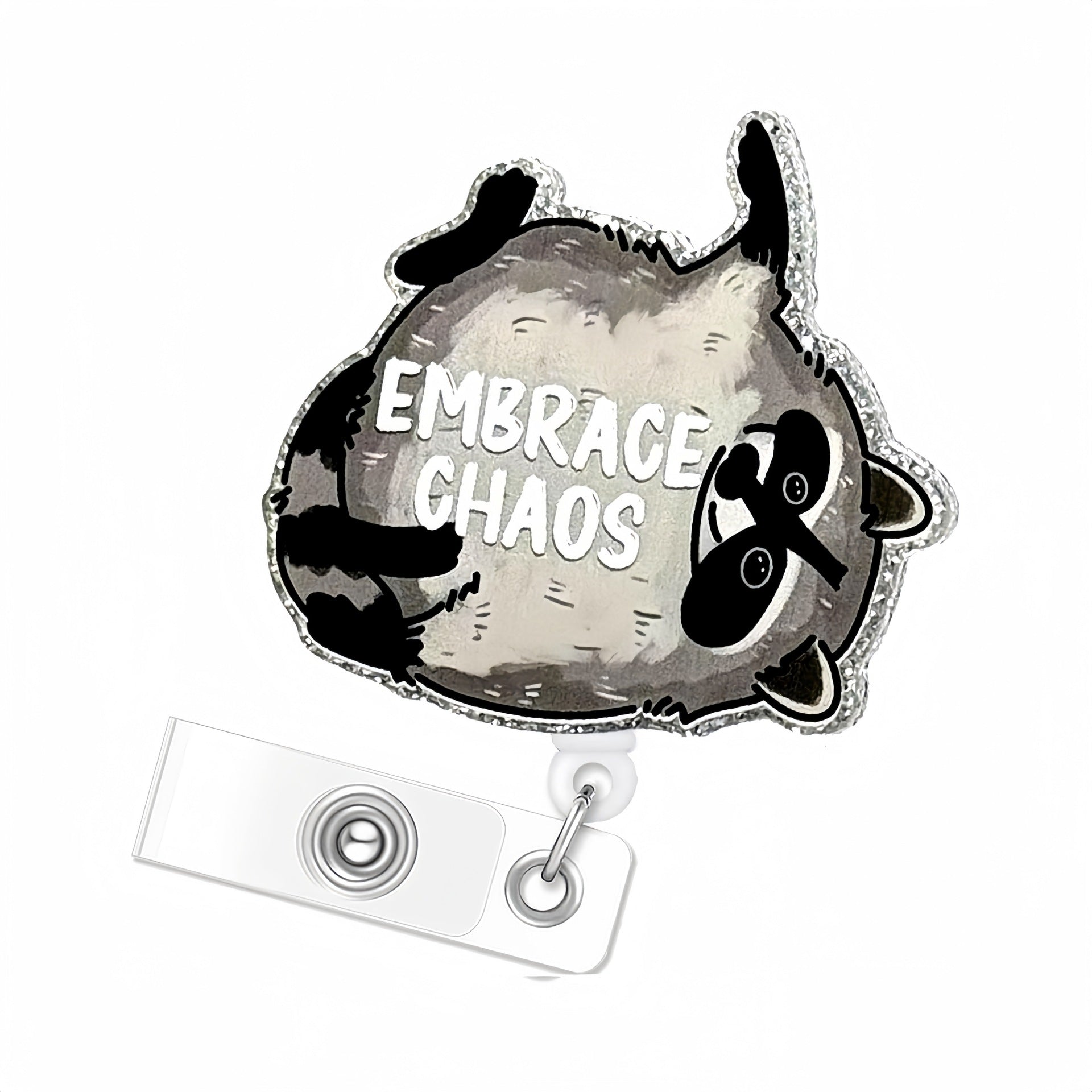 Wholesale Acrylic Fun Zoo Undersea Theme Badge Reel Keychain