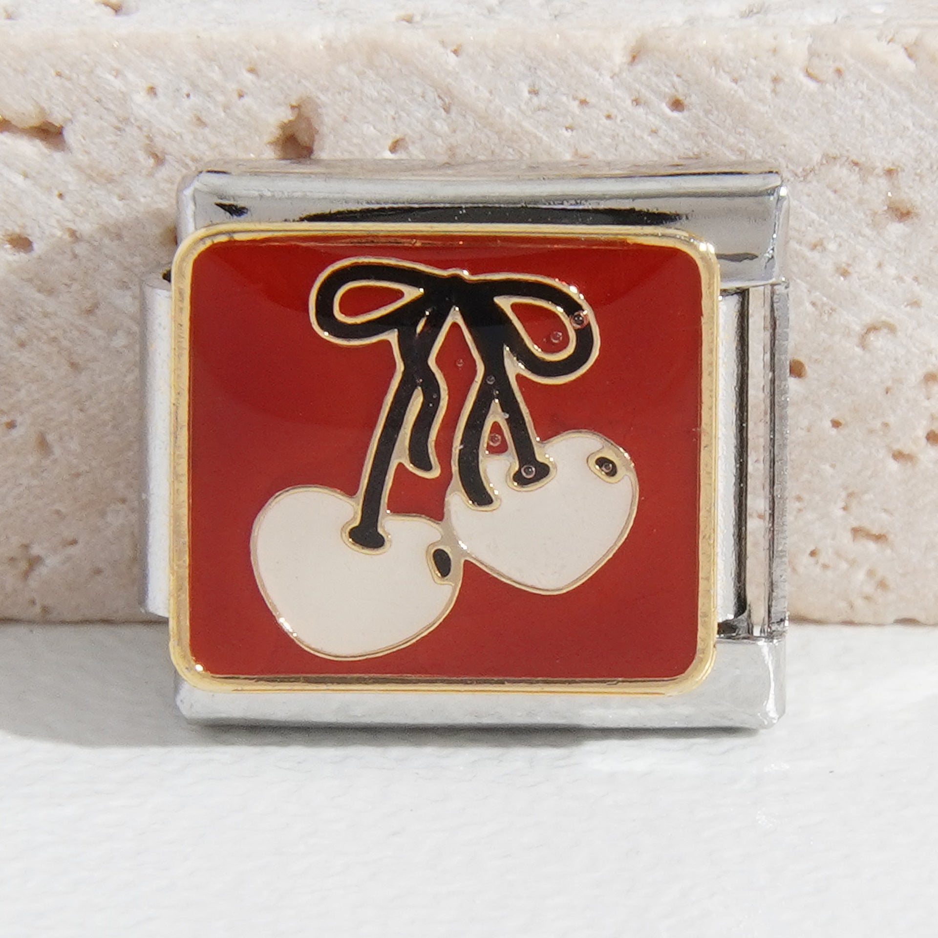 Wholesale Italian Charm Bracelet 9mm DIY Splicing Leopard Print Series Stainless Steel Composable Bracelet