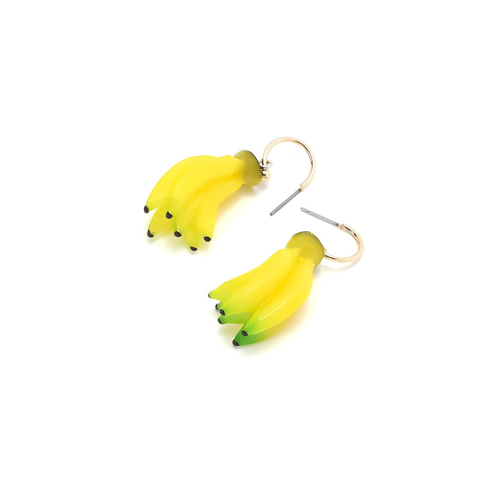 Wholesale Banana Pendant Earrings
