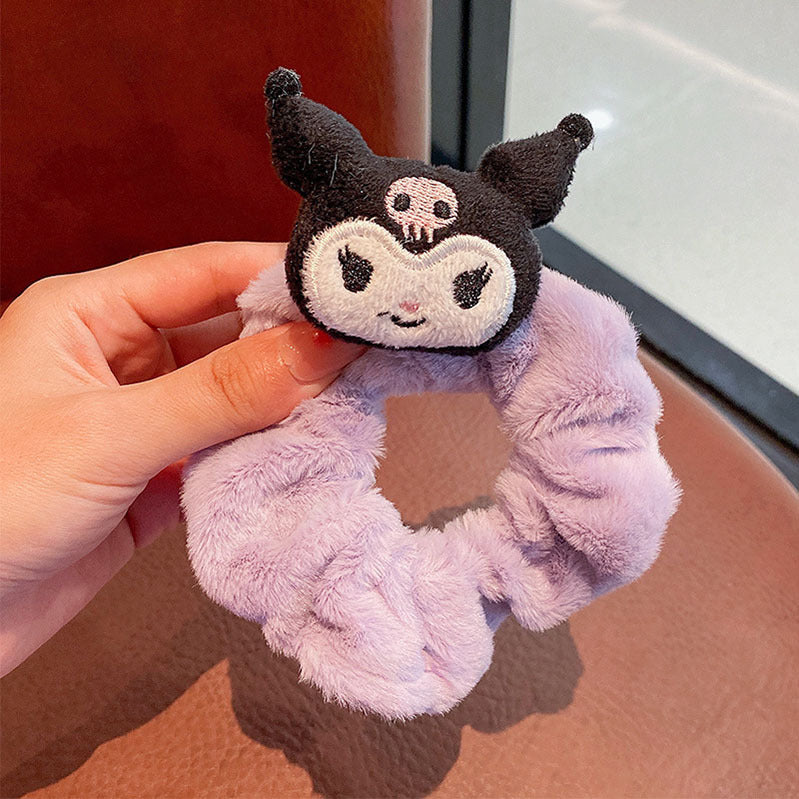 Wholesale Cartoon Cute Plush Hair Band Kids Hair Scrunchies ACC-HS-Hanl001
