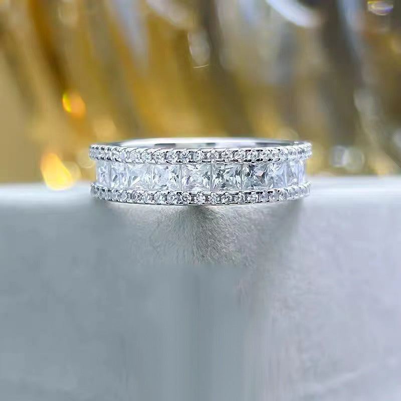 Wholesale S925 Silver Fine Crafted Full Diamond Micro Inlaid Rings ACC-RS-LLT002