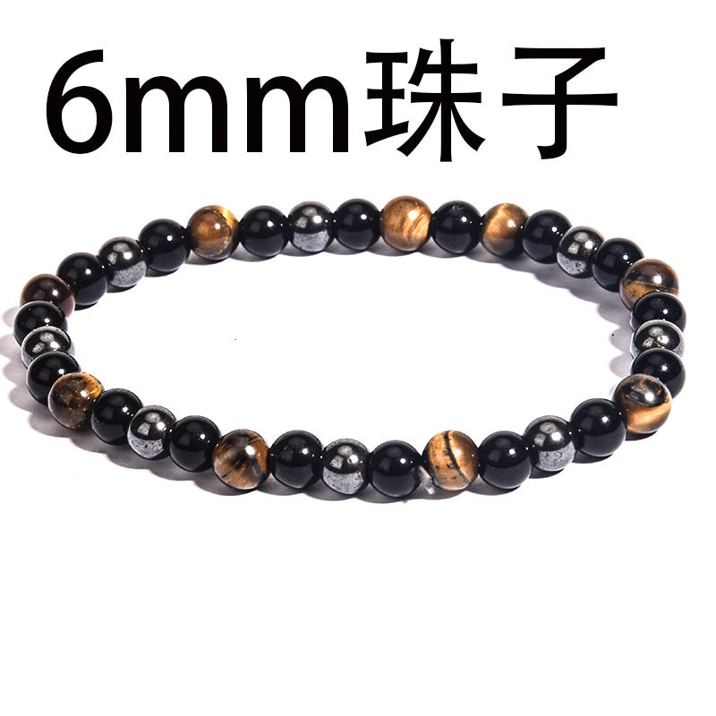Wholesale Tiger Eye Stone Bracelet Obsidian Hematite Magnet Yoga Energy Bracelet ACC-BT-zhixiang008
