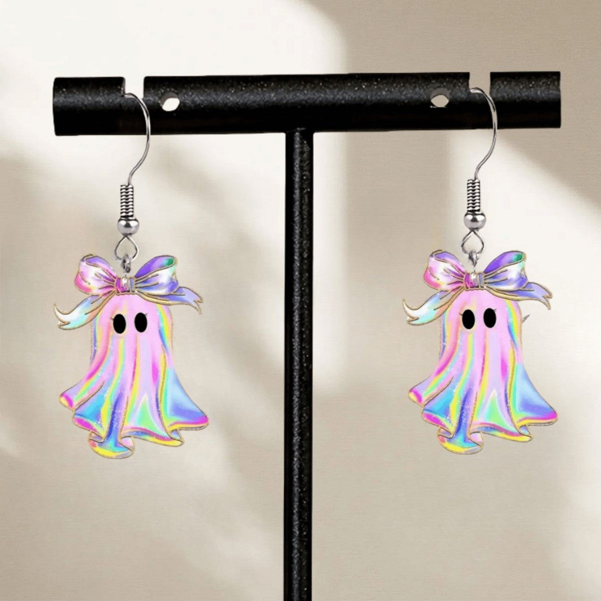 Wholesale  Phantom Ghost Acrylic Earrings - Trendy Cartoon Design Fashion Jewelry Accessory for Party Wear