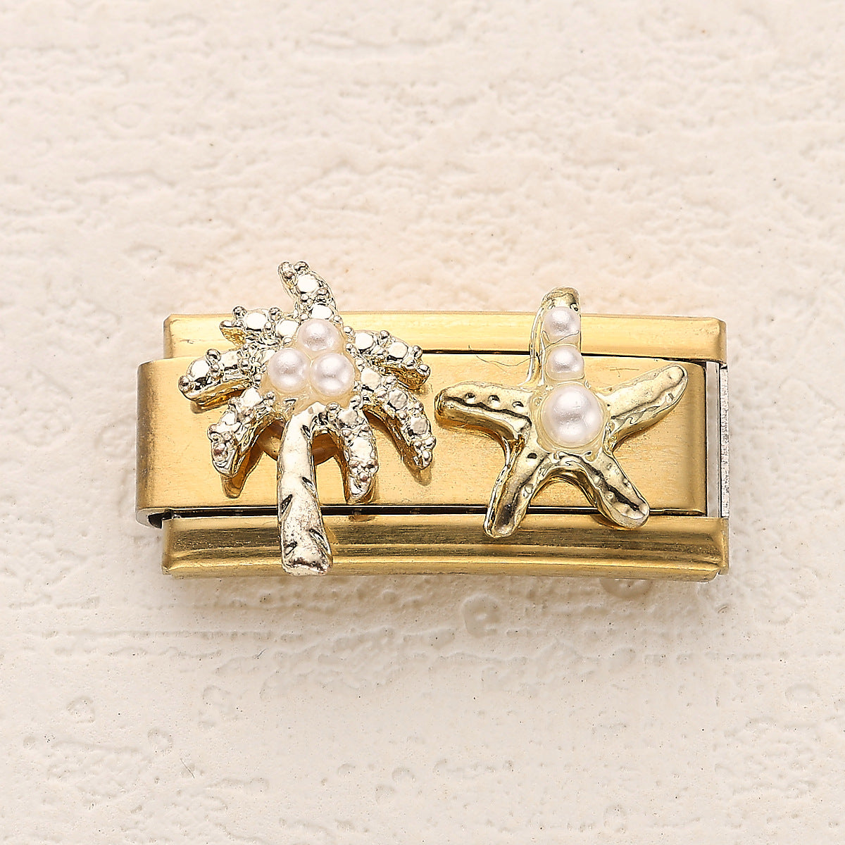 Wholesale 10pcs Italian Charm Bracelet 9mm DIY Splicing Cute Creative Stainless Steel Composable Bracelet