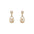 Wholesale Alloy Teardrop Pearl Earrings