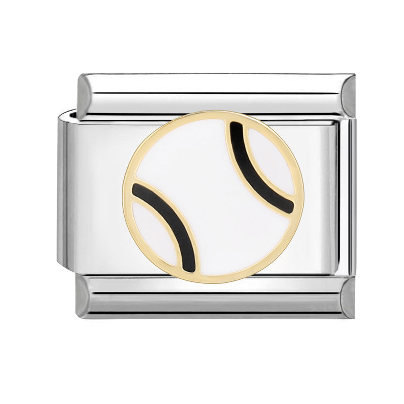 Wholesale Italian Charm Bracelet 9mm DIY Splicing White Series Titanium Steel Composable Bracelet