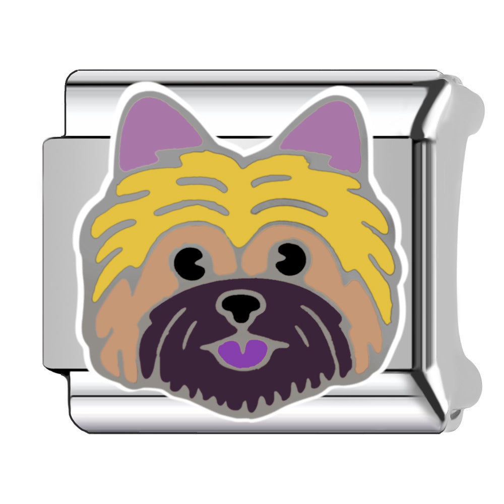 Wholesale  Italian Charm Bracelet 9mm DIY pet dogs Creative Stainless Steel Composable Bracelet