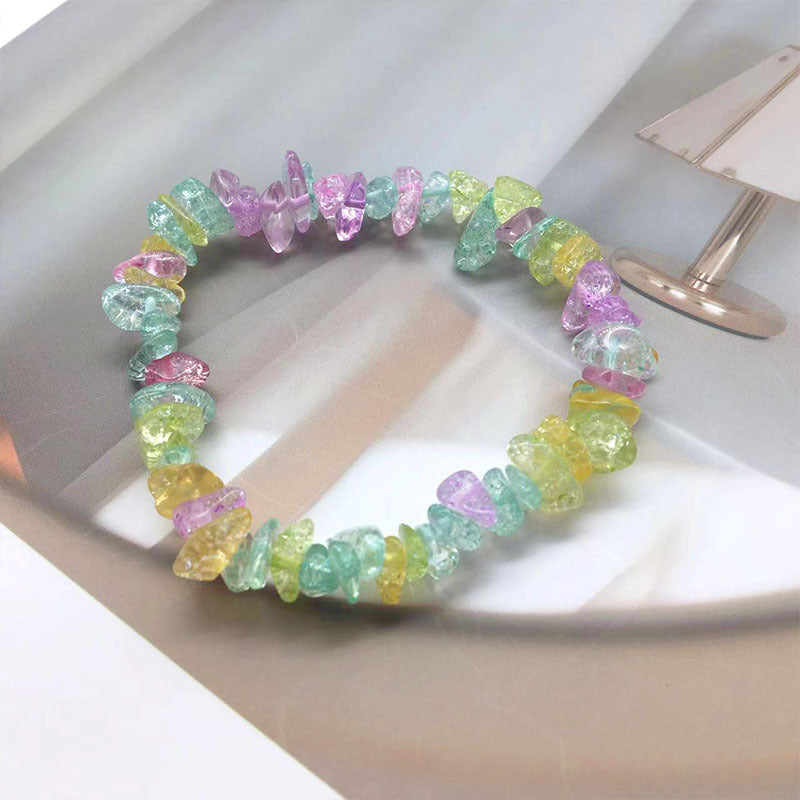 Wholesale Colorful Natural Stone Bracelets Handmade Colorful Bracelets ACC-BT-Yima005