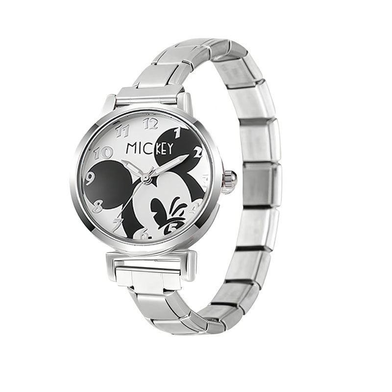 Wholesale Steel Cartoon Quartz Watch for Children,  Fashion Everyday Gift