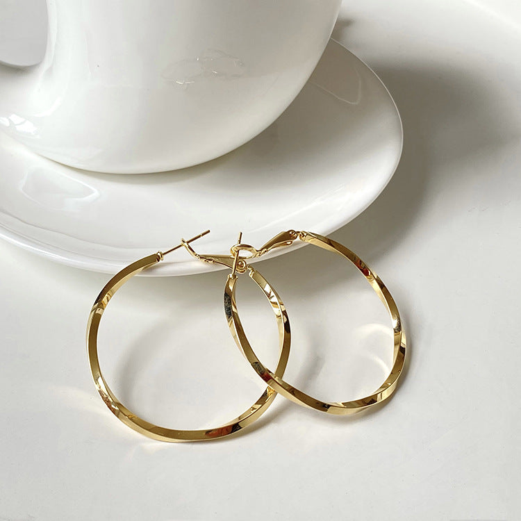 Wholesale Hoop Earrings Elegant and Light Luxury Jewelry ACC-ES-DangKa003